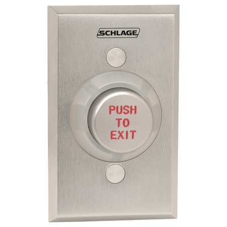 SCHLAGE ELECTRONICS Pushbutton 631AL RD EX